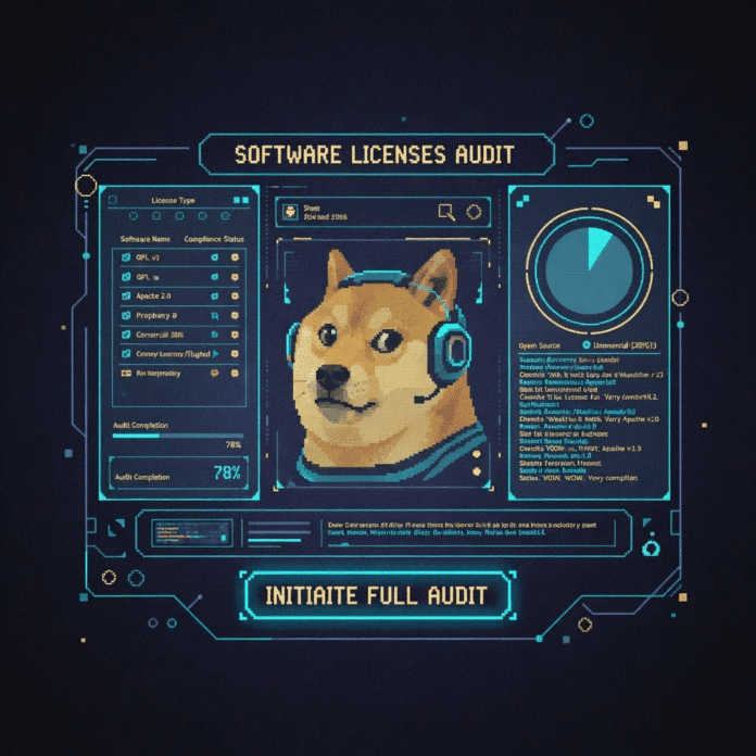 Doge Software Licenses Audit HUD